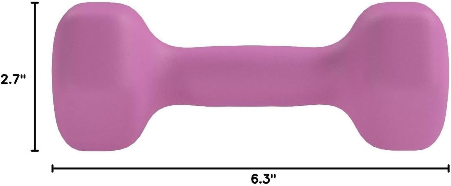 Neoprene Dumbbell Hand Weights for Exercise and Muscle Toning