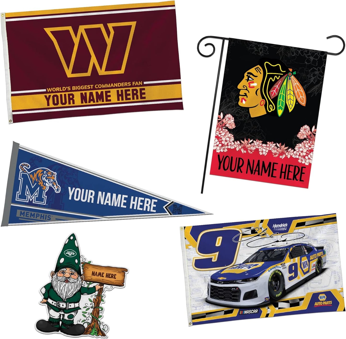 NBA Basketball Banner Flag