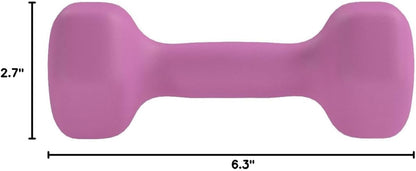 Neoprene Dumbbell Hand Weights for Exercise and Muscle Toning